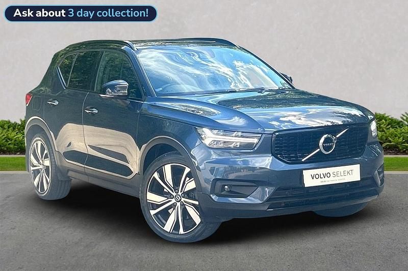 Blue Used 2021 Volvo XC40 R-Design SUV | £25,282 - Image 1/4