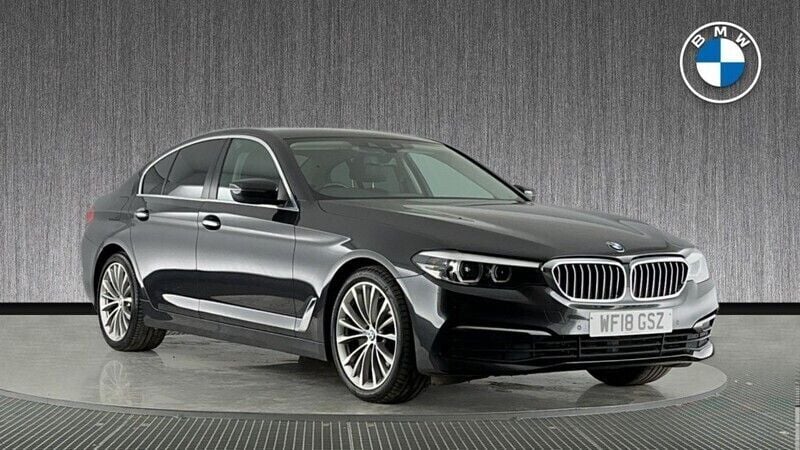 Grey Used 2018 BMW 520 Sport Line | £16,799 (Good price) - Image 1/4