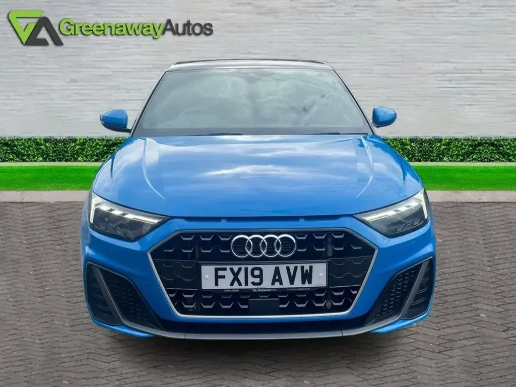 Used Audi A1 Sportback S-Line 150 HP (110 kW) 2019 Blue Hatchback