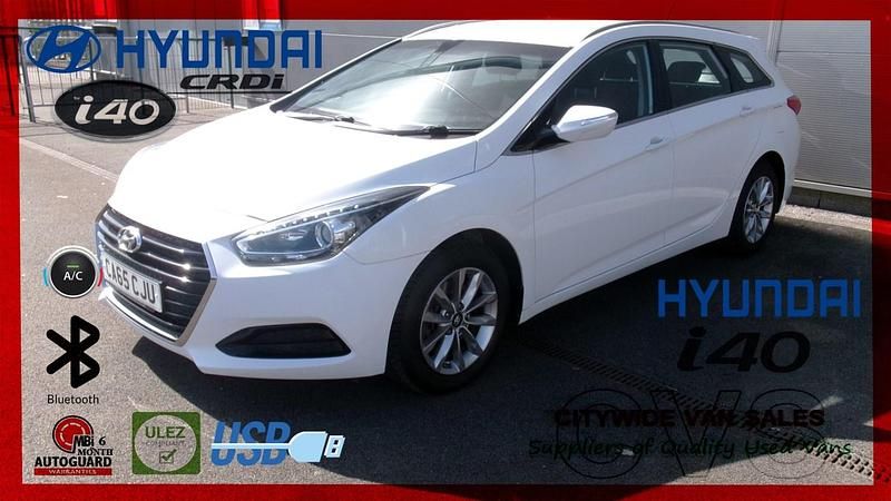 Used Hyundai i40 2015 White Estate
