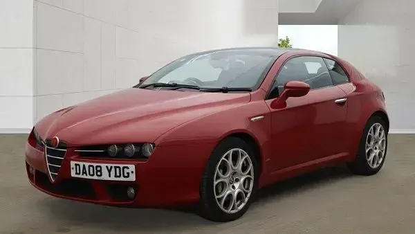 Begagnad Alfa Romeo Brera 2008 Röd Sportkupé