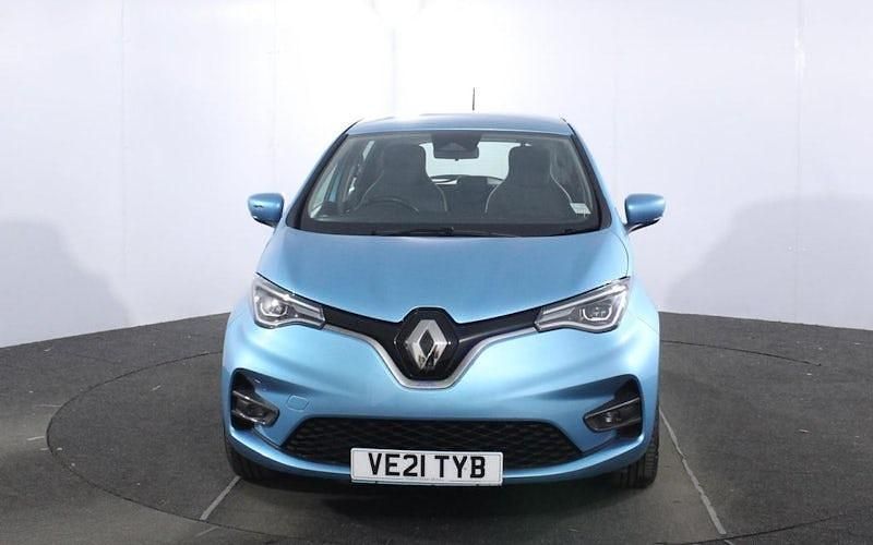 Usado Renault Zoe Iconic 100 kW (136 HP) 2021 Azul Citadino