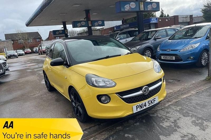 Used Vauxhall Adam Slam 100 HP (73 kW) 2014 Yellow Hatchback