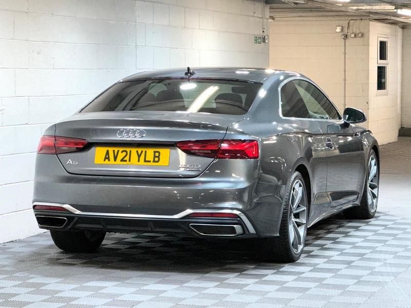 Used Audi A5 S-Line 190 HP (139 kW) 2021 Grey Coupe