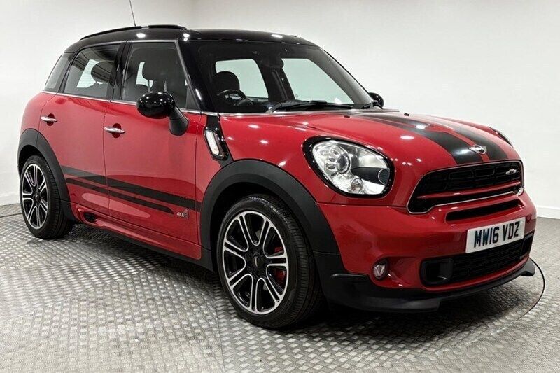 Red Used 2016 Mini John Cooper Works Countryman SUV | £11,495 (Fair price) - Image 1/1
