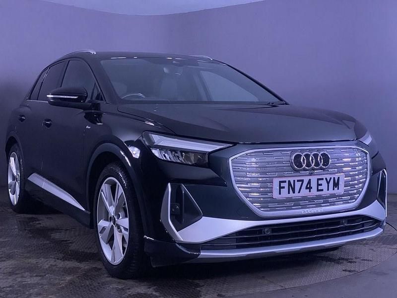 Used Audi Q4 e-tron S-Line 210 kW (286 HP) 2024 Black SUV