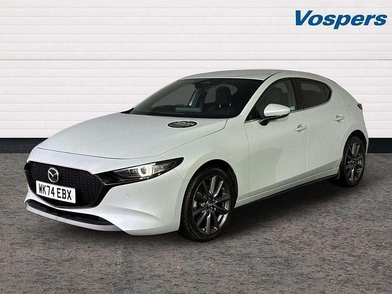 Used Mazda 3 Exclusive-Line 121 HP (88 kW) 2024 Silver Hatchback
