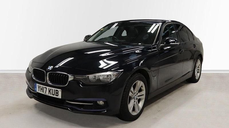 Black Used 2017 BMW 330e Sport Line Sedan | £9,690 (Good price) - Image 1/4