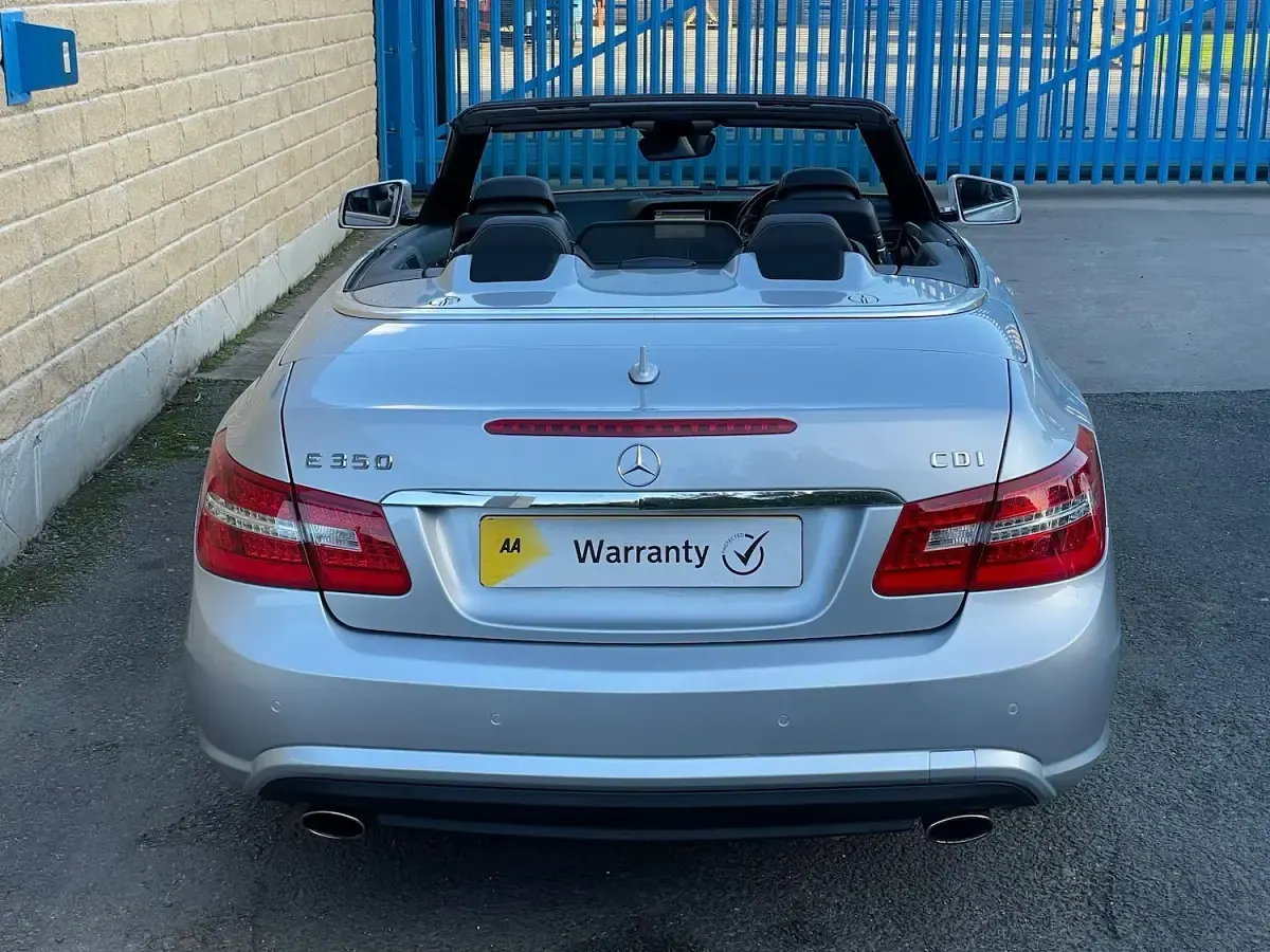 Used Mercedes E350 2011 Silver Cabriolet