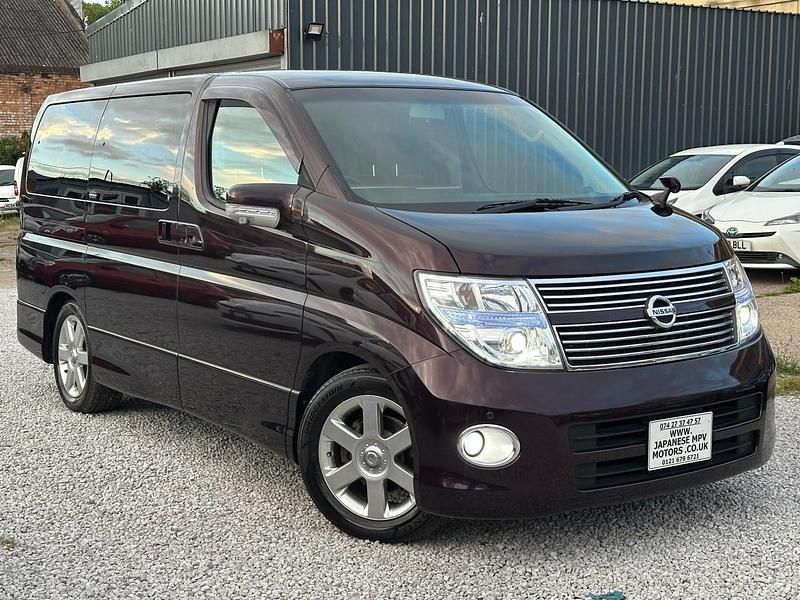 Purple Used 2008 Nissan Elgrand 360º MPV | £9,995 (Fair price) - Image 1/4