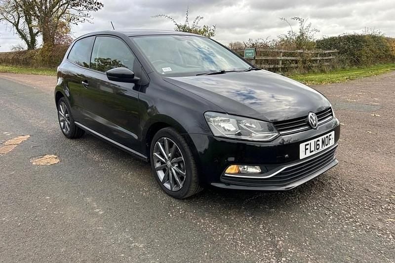 Used VW Polo Design 2016 Black Hatchback