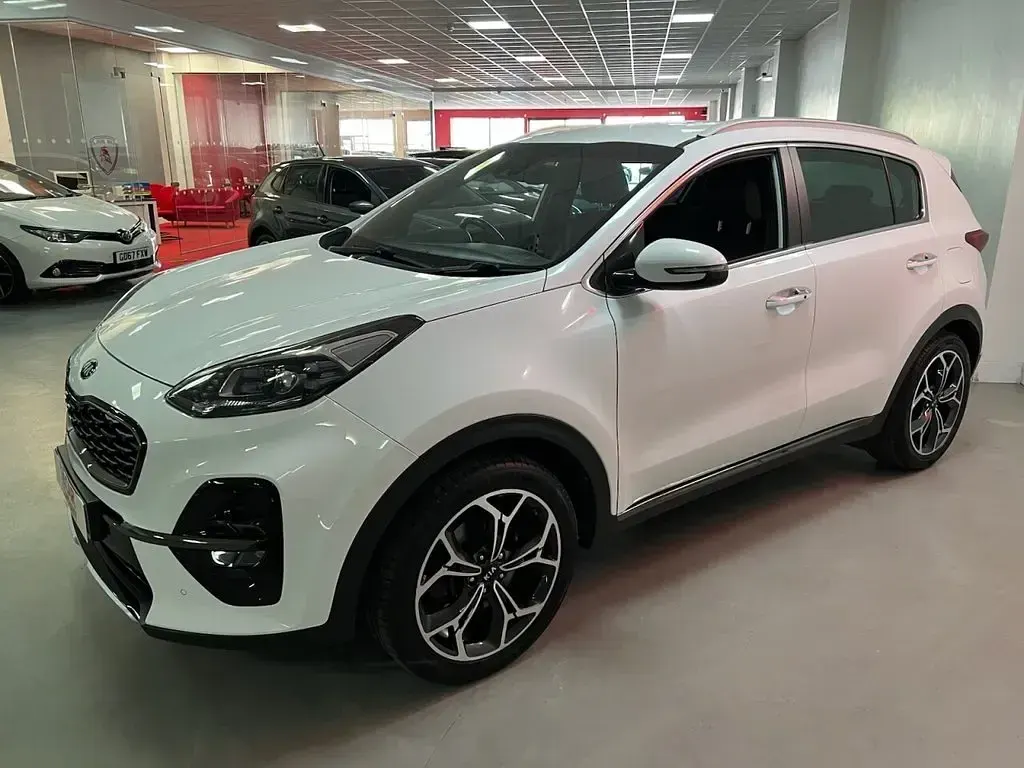 Used Kia Sportage GT-Line 136 HP (100 kW) 2019 White SUV
