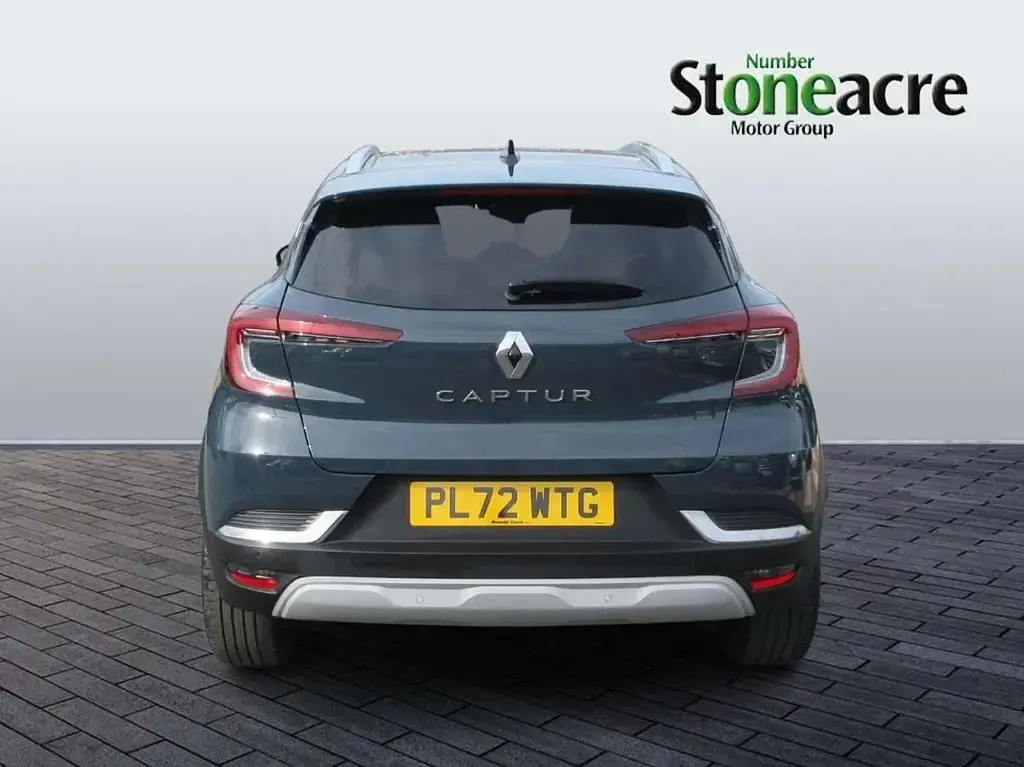 Gebraucht Renault Captur Techno 91 PS (66 kW) 2023 Blau SUV