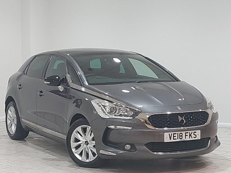 Grey Used 2018 DS Automobiles DS5 Elegance Hatchback | £7,998 (Fair price) - Image 1/4