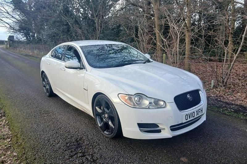 White Used 2010 Jaguar XF Premium Luxury Sedan | £3,495 (Fair price) - Image 1/1