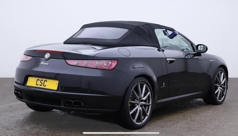 Used Alfa Romeo Spider 2008 Black Cabriolet