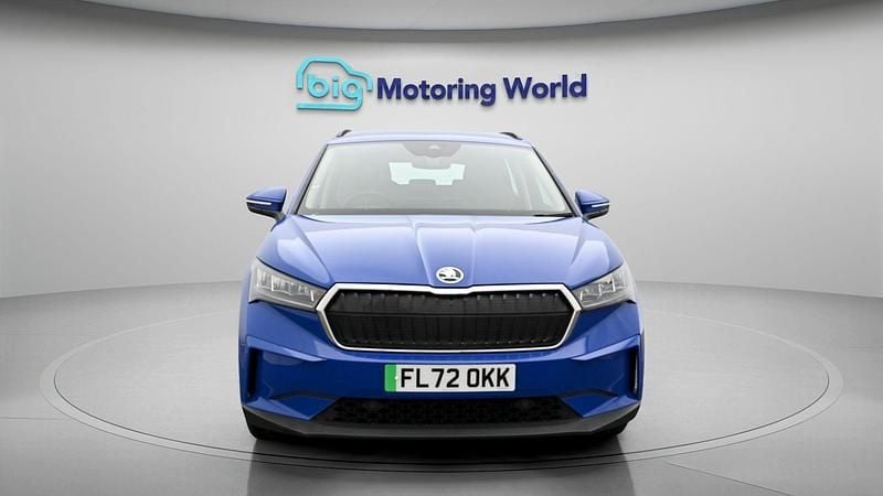Used Skoda Enyaq iV ecoSuite 131 kW (179 HP) 2022 Blue SUV