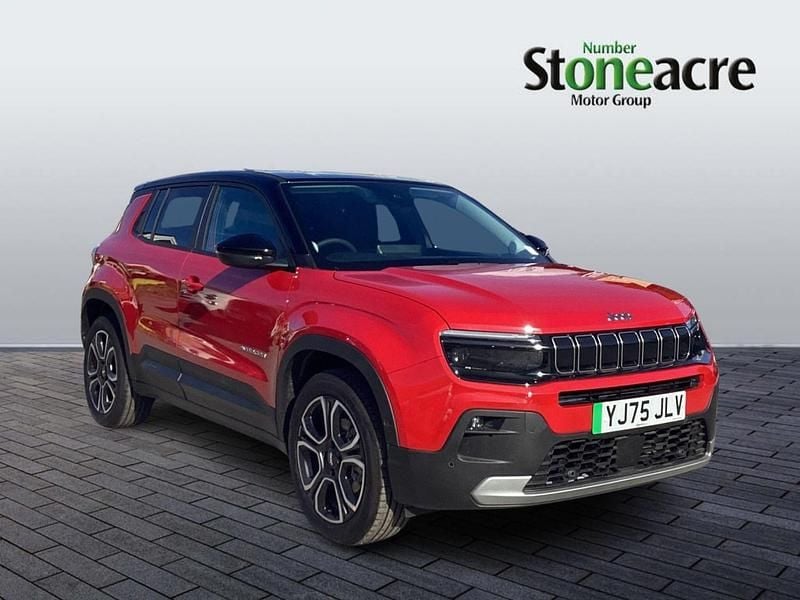 Red New 2025 Jeep Avenger EV Summit SUV | £22,979 (Fair price) - Image 1/4