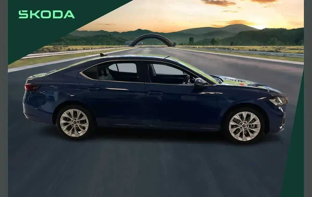 New Skoda Superb SE L 204 HP (150 kW) 2026 Blue Hatchback