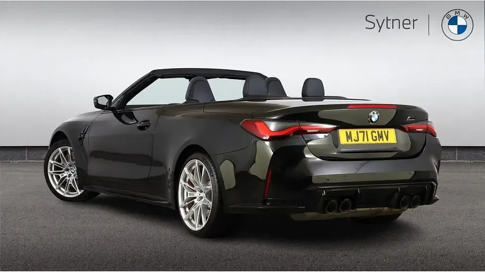 Used BMW M4 Cabriolet Competition Edition 503 HP (369 kW) 2021 Black Cabriolet