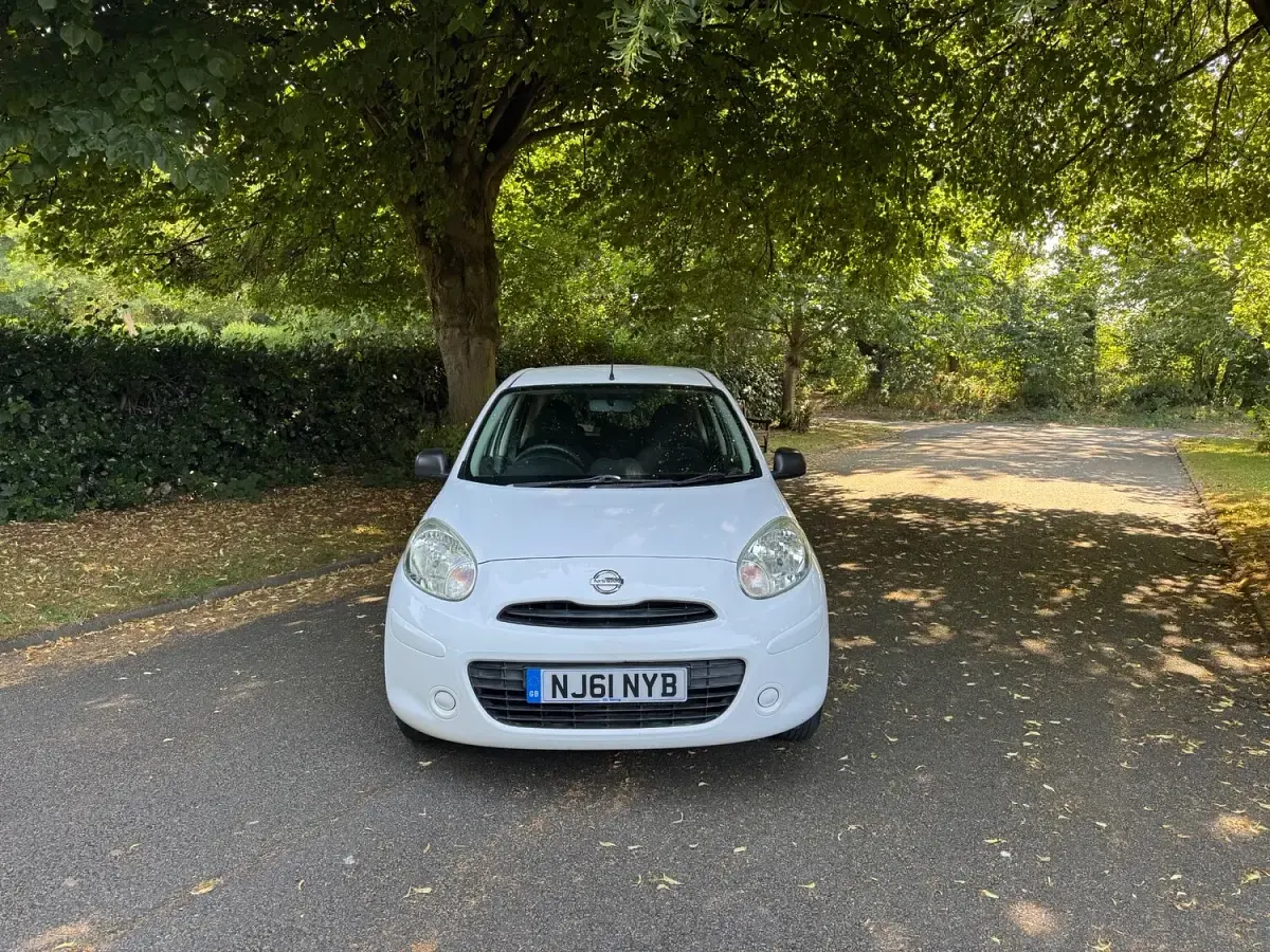 Used Nissan Micra Visia 98 HP (72 kW) 2011 White Hatchback