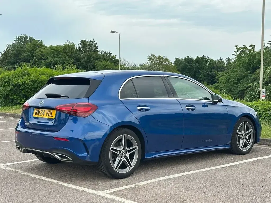 Used Mercedes A200 Executive 177 HP (130 kW) 2024 Blue Hatchback