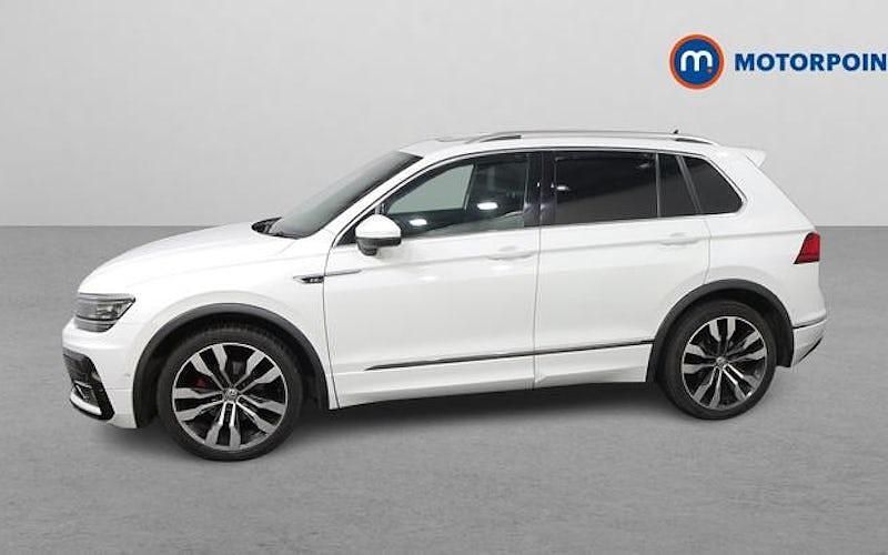 Used VW Tiguan R-line 150 HP (110 kW) 2020 White SUV