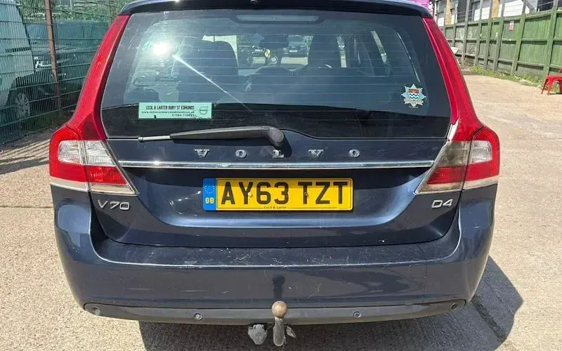 Used Volvo V70 SE Lux 163 HP (119 kW) 2013 Blue Estate