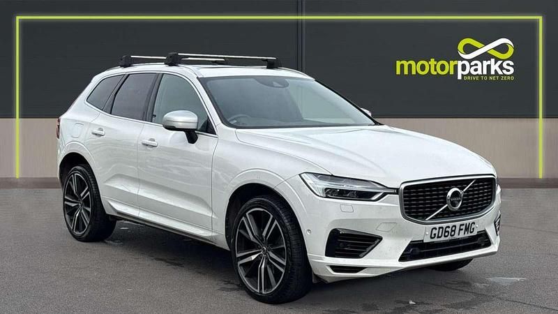 Ice white gloss Used 2019 Volvo XC60 R-Design Pro SUV | £24,650 (Good price) - Image 1/4