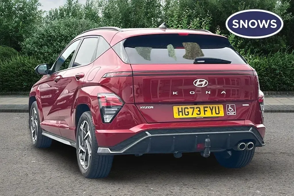 Used Hyundai Kona N Line 141 HP (103 kW) 2023 Red SUV