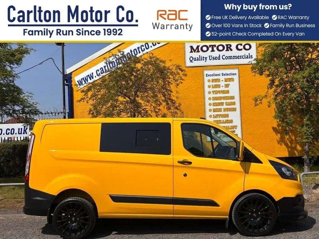 Used Ford Transit Custom 2022 Yellow Van