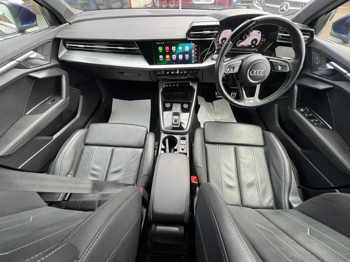 Used Audi A3 S-Line 2023 Blue Sedan