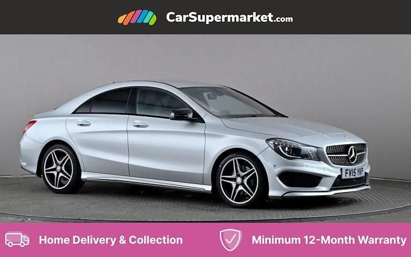 Silver Used 2015 Mercedes CLA220 AMG Sedan | £12,997 (Fair price) - Image 1/4