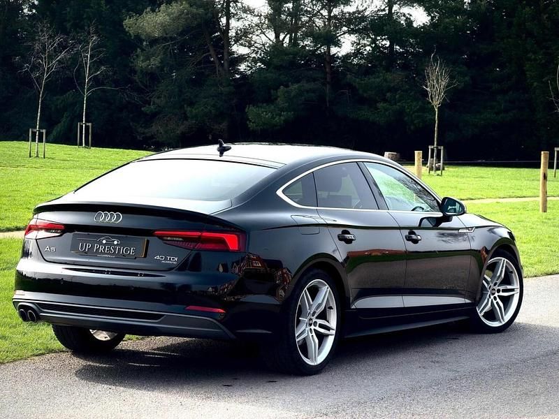 Used Audi A5 S-Line 2019 Black Coupe