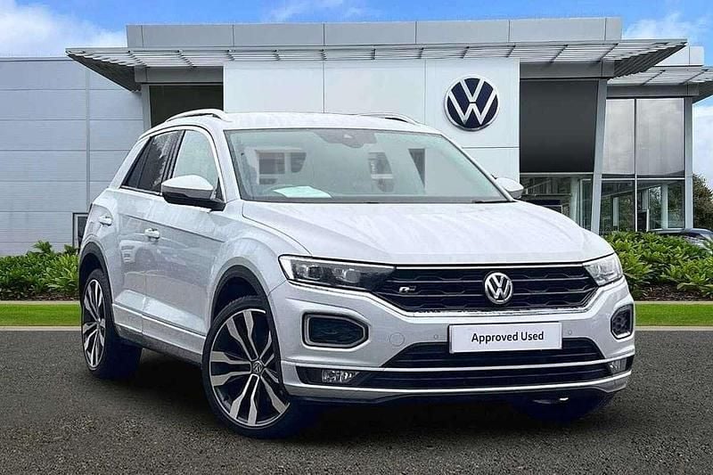 Silver Used 2019 VW T-Roc R-line SUV | £19,442 (Fair price) - Image 1/4