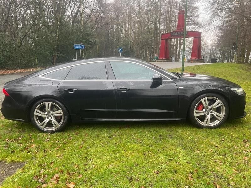 Used Audi A7 S-Line 2019 Black Hatchback
