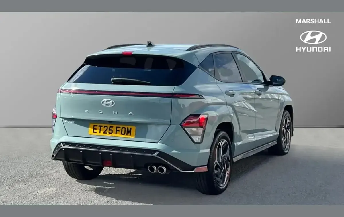 Used Hyundai Kona N Line 135 HP (99 kW) 2025 Green SUV