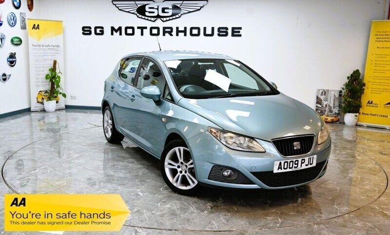 Blue Used 2009 Seat Ibiza Sport Hatchback | £3,295 (Good price) - Image 1/4