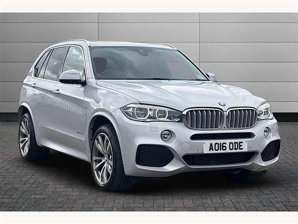 Silver Used 2016 BMW X5 M Sport SUV | £18,490 (Good price) - Image 1/2
