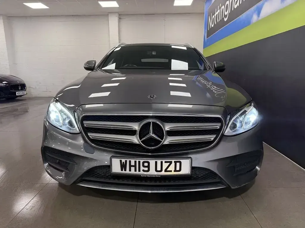 Used Mercedes E200 AMG line 184 HP (135 kW) 2019 Grey Estate