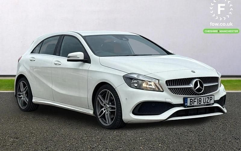 White Used 2018 Mercedes A180 Executive Hatchback | £14,699 (Fair price) - Image 1/4
