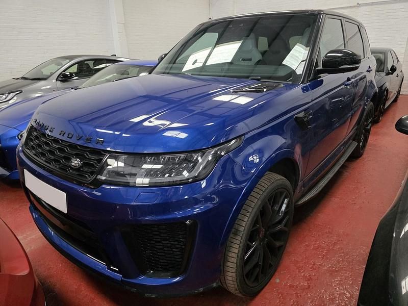 Used Land Rover Range Rover Sport SVR 567 HP (417 kW) 2020 Blue SUV