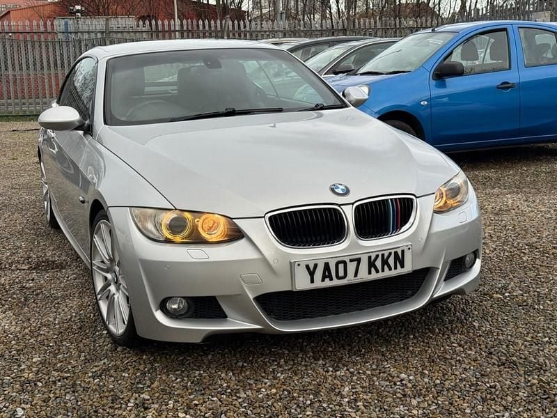 Silver Used 2007 BMW 320 Cabriolet M Sport Cabriolet | £2,799 (Fair price) - Image 1/4