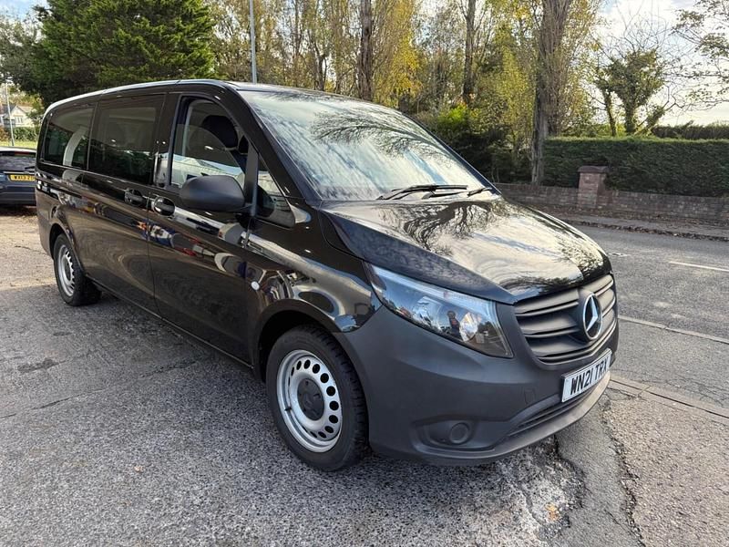Black Used 2021 Mercedes Vito Van | £23,995 - Image 1/4
