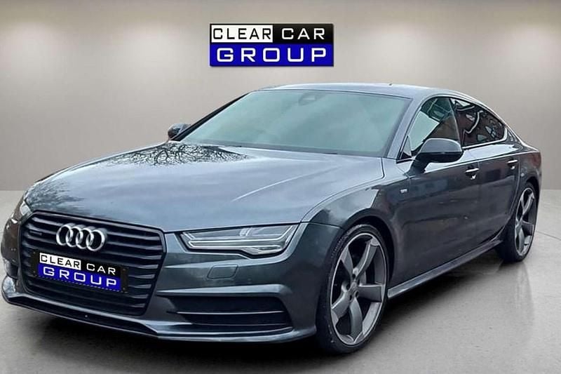 Used Audi A7 Sportback Black Edition 272 HP (200 kW) 2018 Grey Hatchback