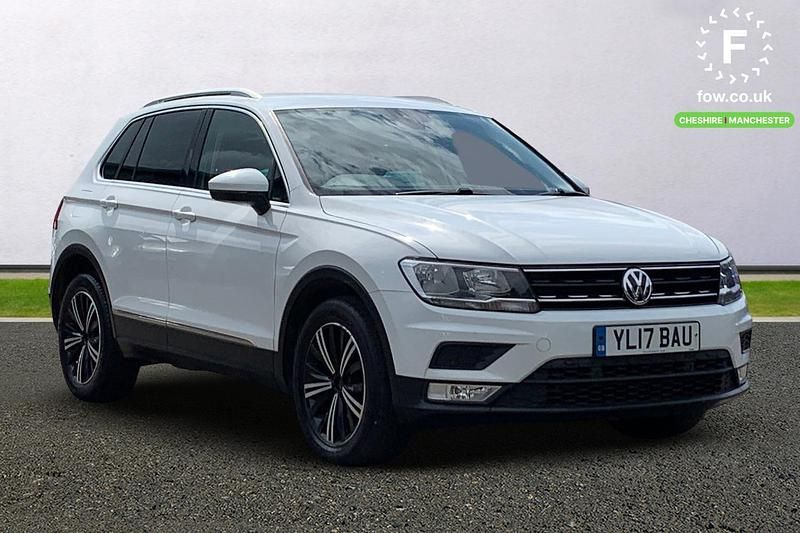 White Used 2017 VW Tiguan SE SUV | £14,599 (Super price) - Image 1/4