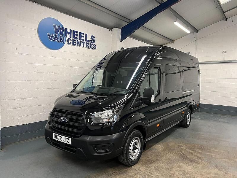Used Ford Transit S 130 HP (95 kW) 2022 Black Van