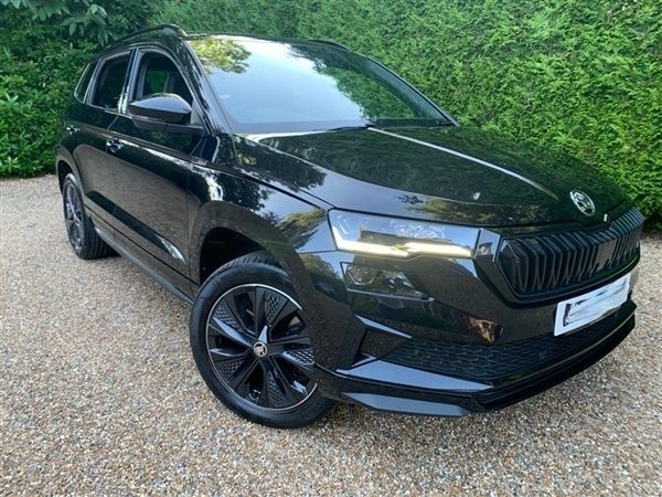 Black magic Used 2022 Skoda Karoq SportLine SUV | £25,995 (A bit pricey) - Image 1/1