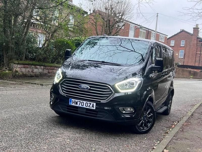 Used Ford Tourneo Custom Titanium 2020 Black Van