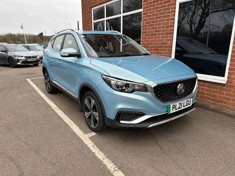 Used MG ZS Exclusive 105 kW (143 HP) 2021 Blue SUV